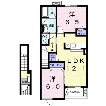 アルモニー　Ａの物件間取画像